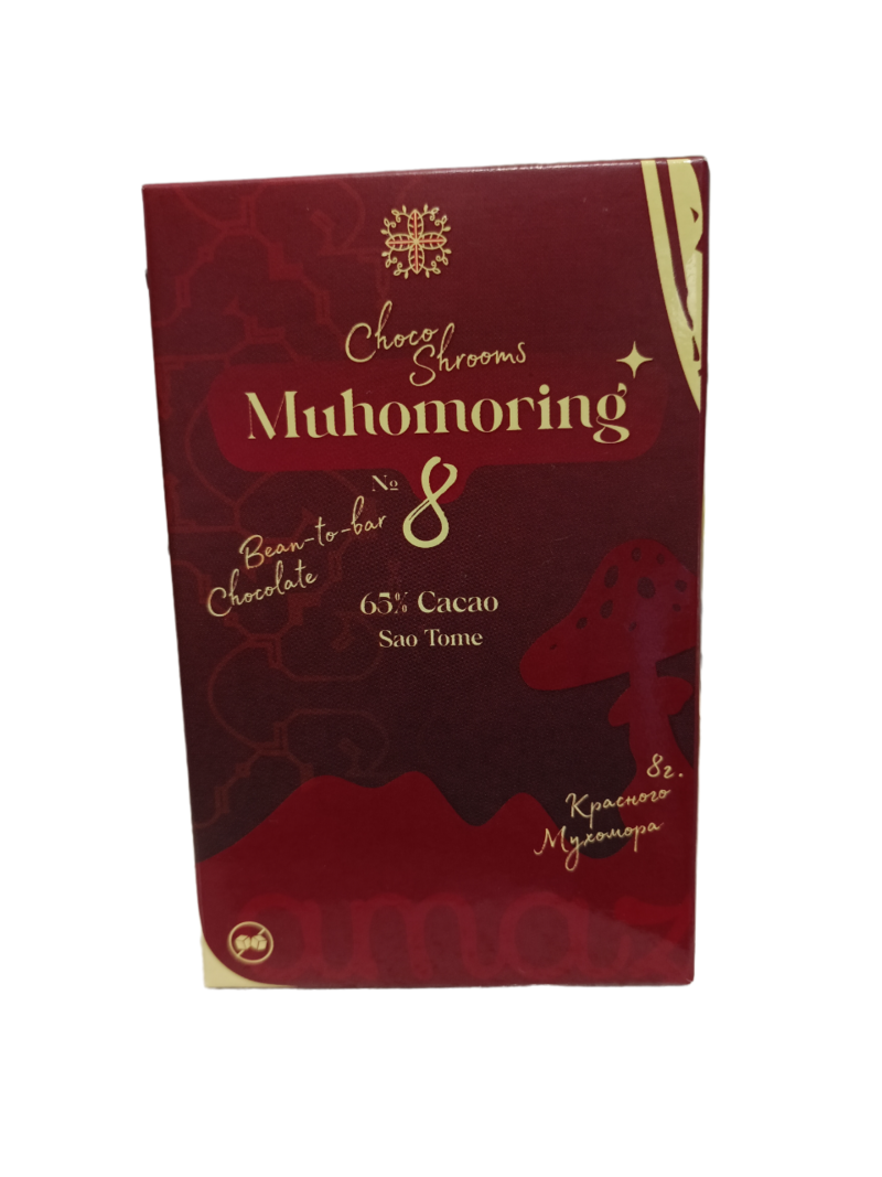 

Мухоморный шоколад Amazonica Muhomoring № 8, 40гр