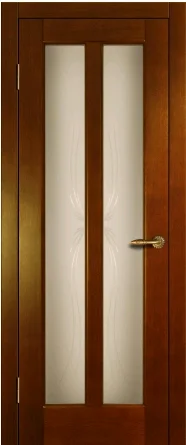 фото Дверь creda stella мария стекло янтарь массив дуба 2000х800