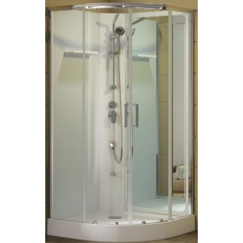 

AquaNet Центральная стойка для кабины Aquanet Passion R 2.0 №3/4 263873 с изливом Белая ма