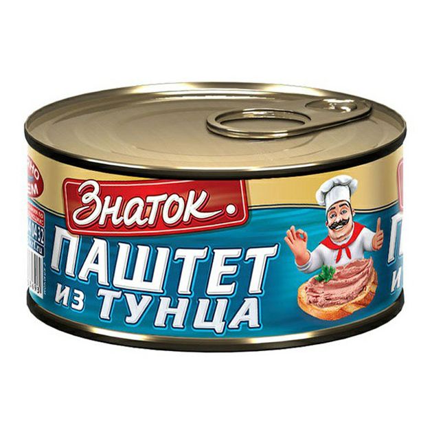 

Тунец Знаток паштет 125 г