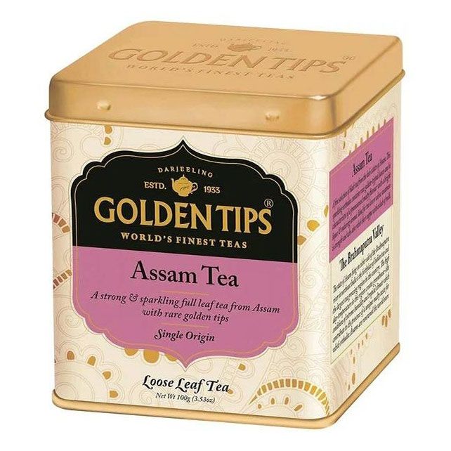 Чай черный Golden Tips Teas Ассам листовой 100 г