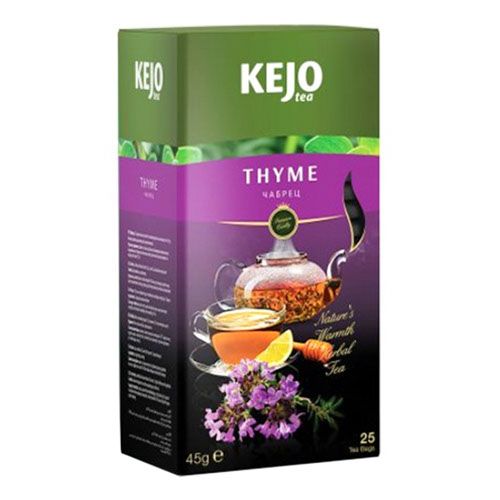 Чай травяной Kejo Foods Thyme чабрец в пакетиках 1,6 г х 25 шт