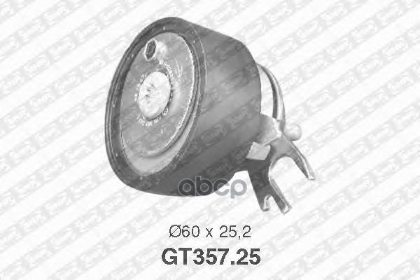 

GT357.25 ролик натяжной ремня ГРМ VW Golf/Polo 1.4/1.6 16V 97>
