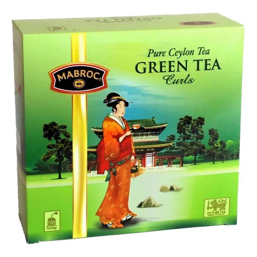Чай зеленый Mabroc Зеленые кольца в пакетиках 2 г х 100 шт