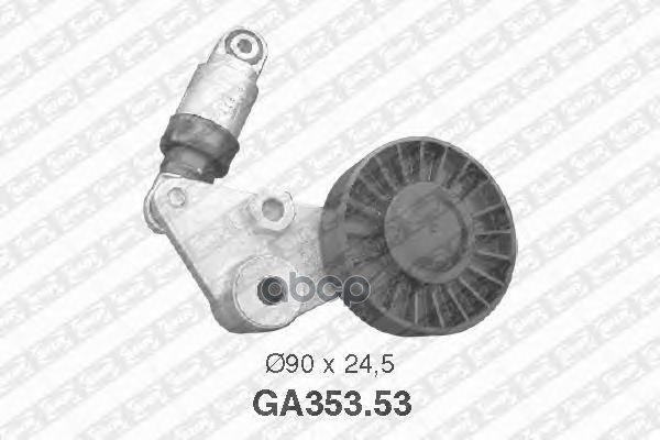 

Ролик+Натяжитель приводного ремня OPEL SNR GA353.53