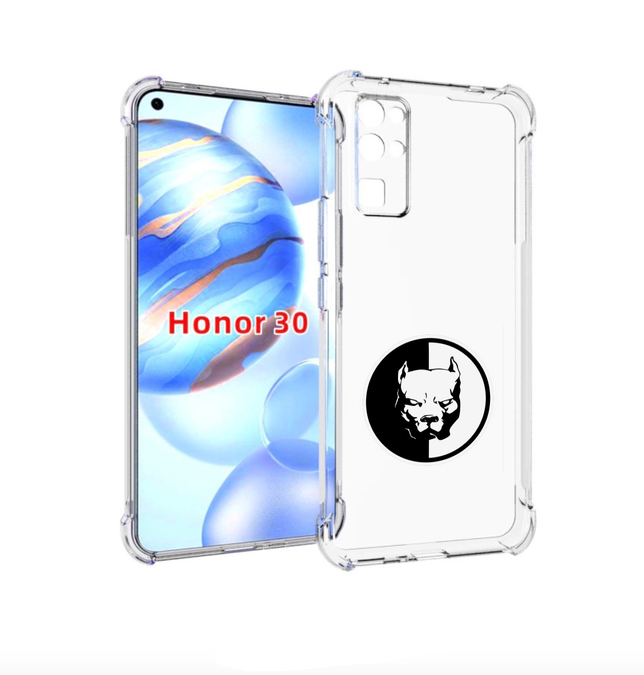 

Чехол бампер MyPads смотра мужской для Honor 30 (BMH-AN10) проти, Прозрачный, Tocco