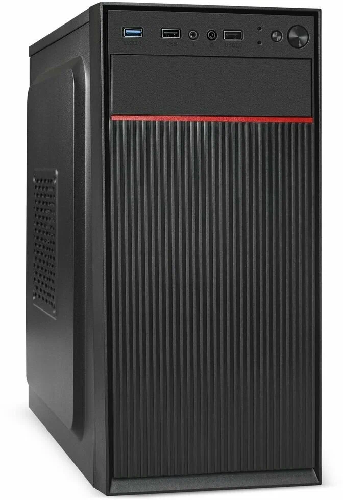 

Корпус компьютерный ExeGate BAA-113U Black черный, BAA-113U Black