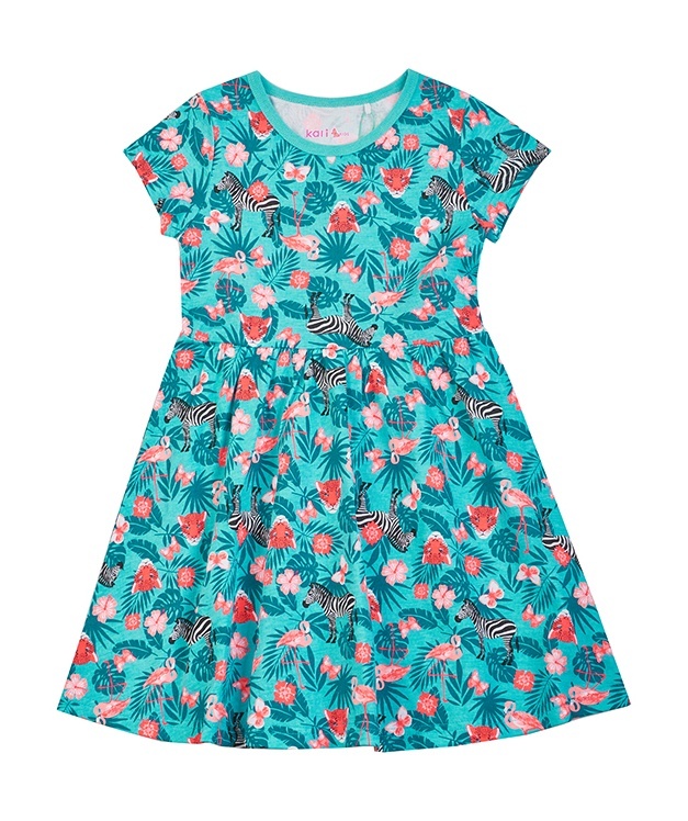 

Платье детское Kari Kids SS24C23541017, бирюзовый, 104, Голубой, 228730