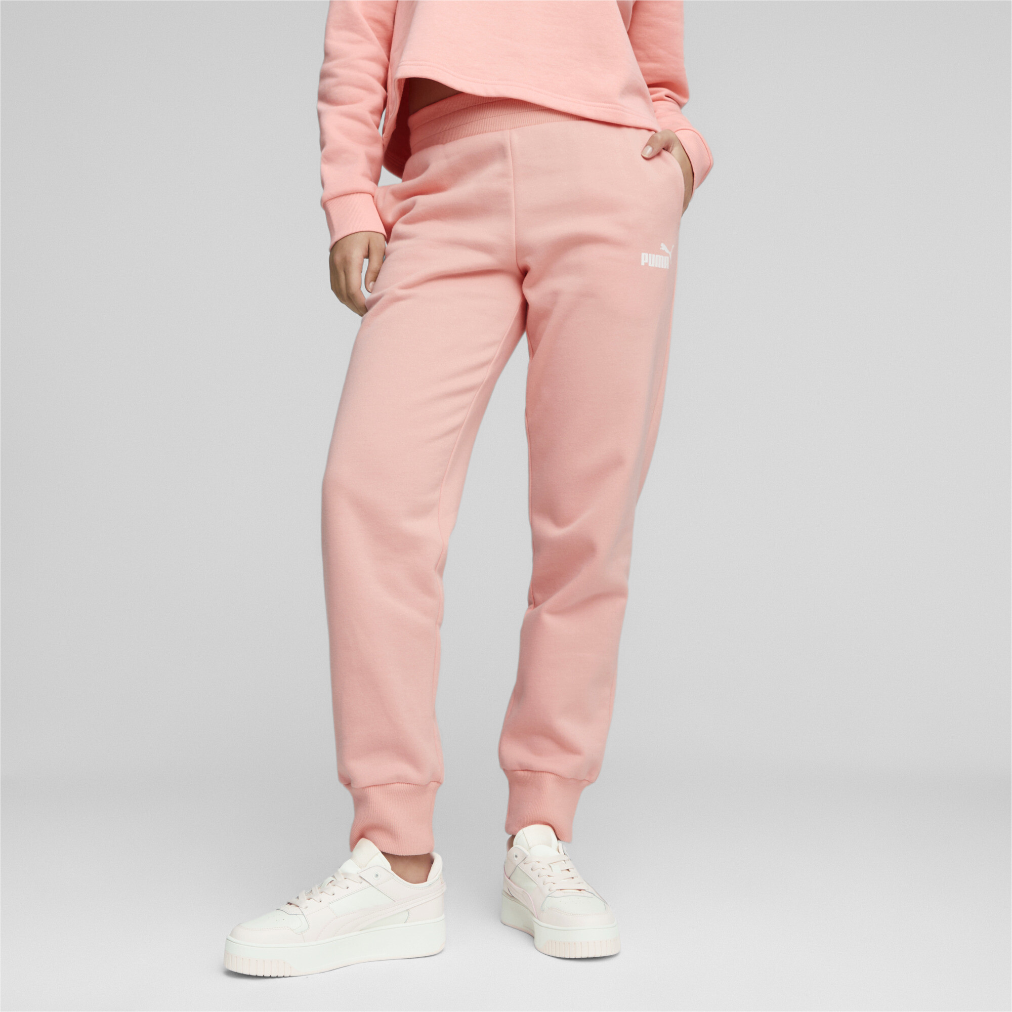 Спортивные брюки женские PUMA ESS Sweatpants FL cl (s) розовые M