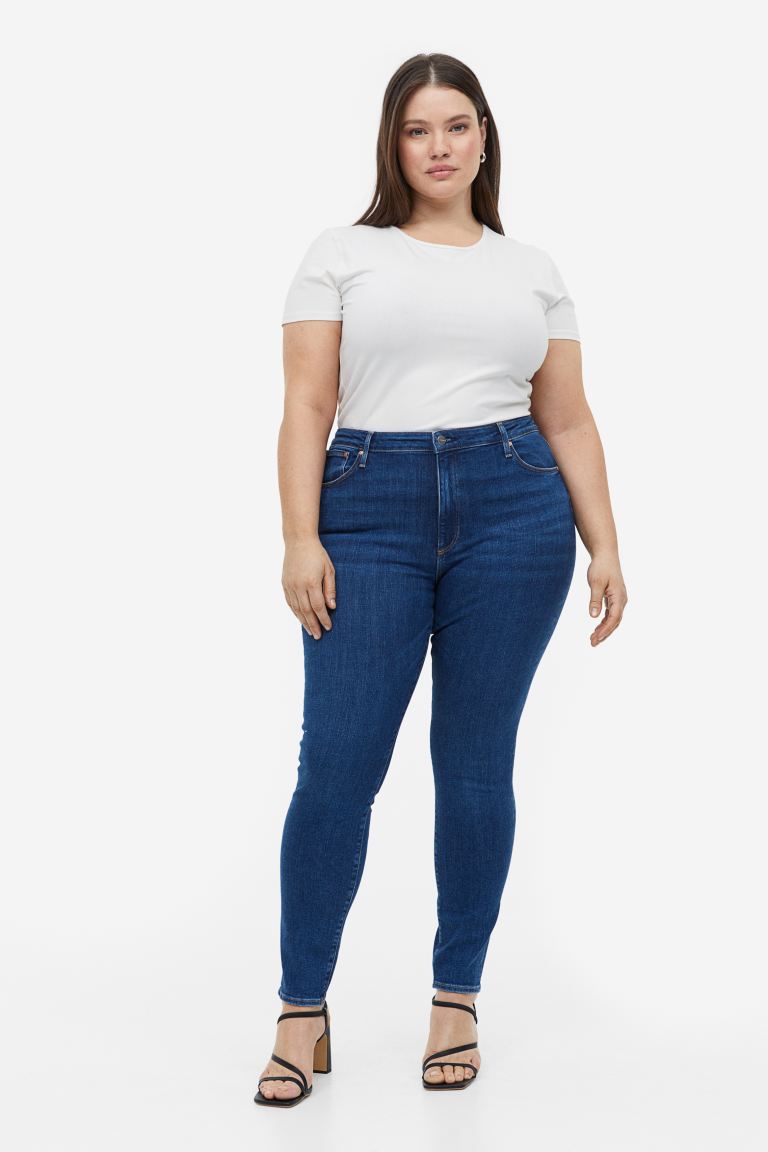 

Джинсы женские H&M 1092959004 синие 52 IT (доставка из-за рубежа), 1092959004