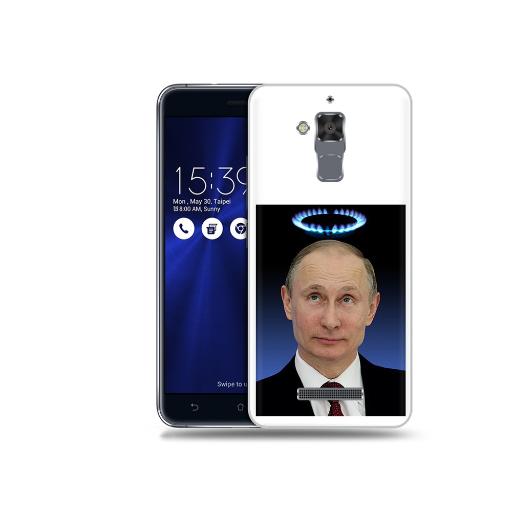 

Чехол MyPads Tocco для Asus ZenFone 3 Max (ZC520TL) святой газ, Прозрачный, Tocco