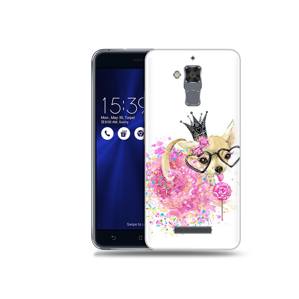 

Чехол MyPads Tocco для Asus ZenFone 3 Max (ZC520TL) сладкая принцесса, Прозрачный, Tocco