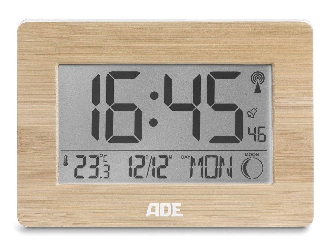 

Часы цифровые ADE CK1702 bamboo