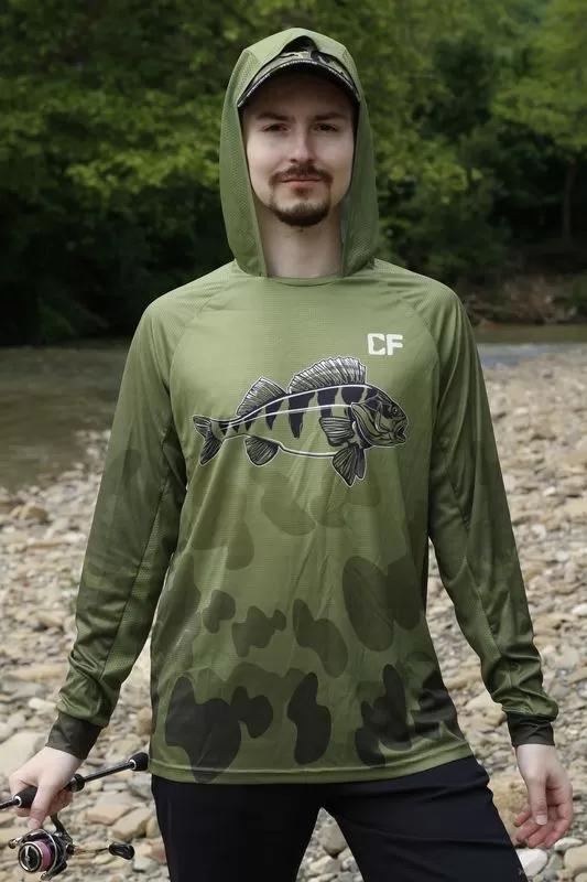 

Лонгслив мужской Cf Company CAMO FISH зеленый L, CAMO FISH