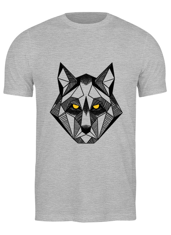 

Футболка мужская Printio Woolf 3704995 серая 2XL, Серый, Woolf 3704995