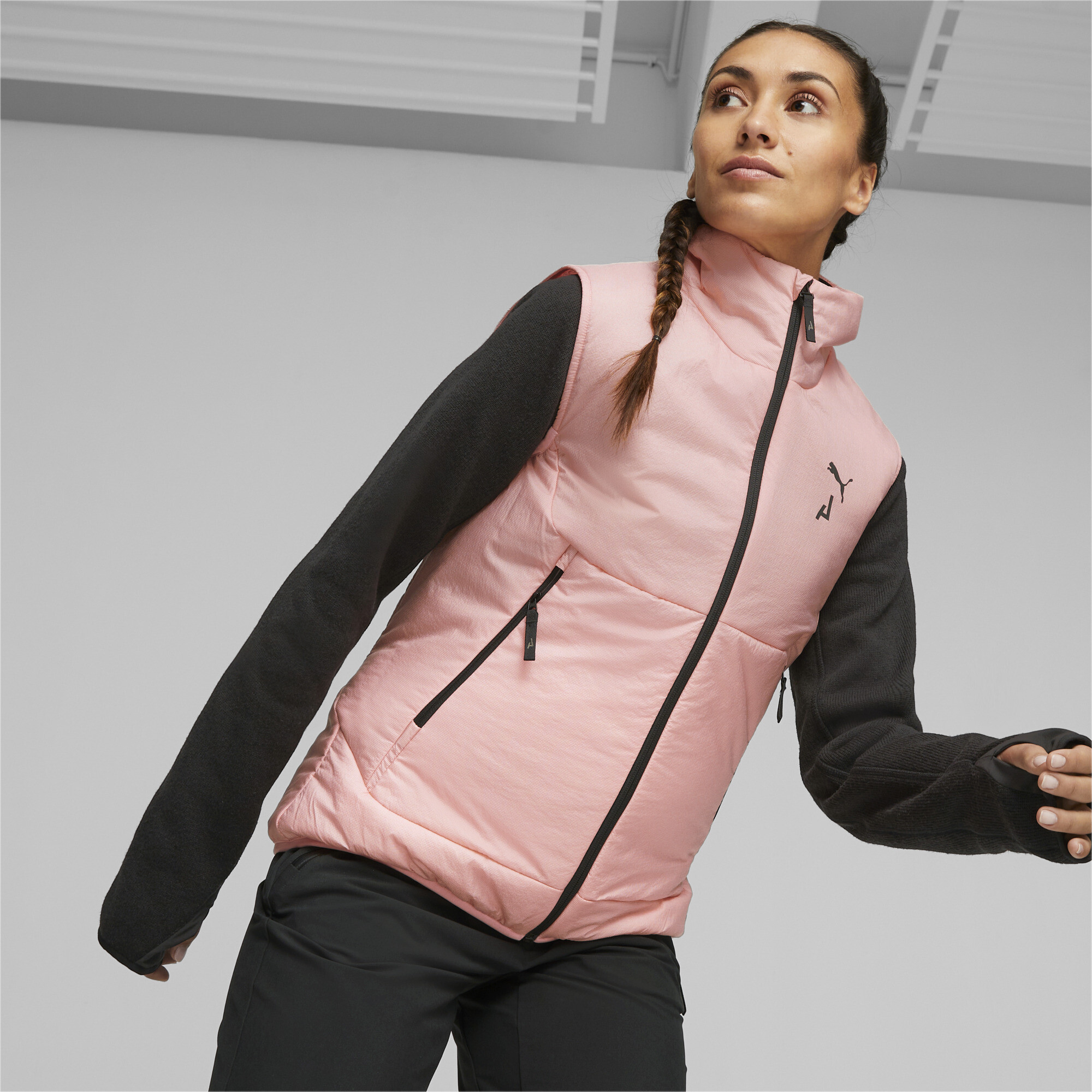 Утепленный жилет женский PUMA Seasons Primaloft Vest розовый XS