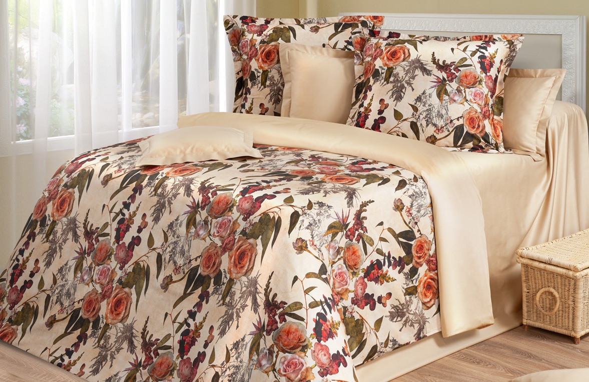 

Постельное белье Cotton Dreams Rose Goldea роза голдеа (семейное)