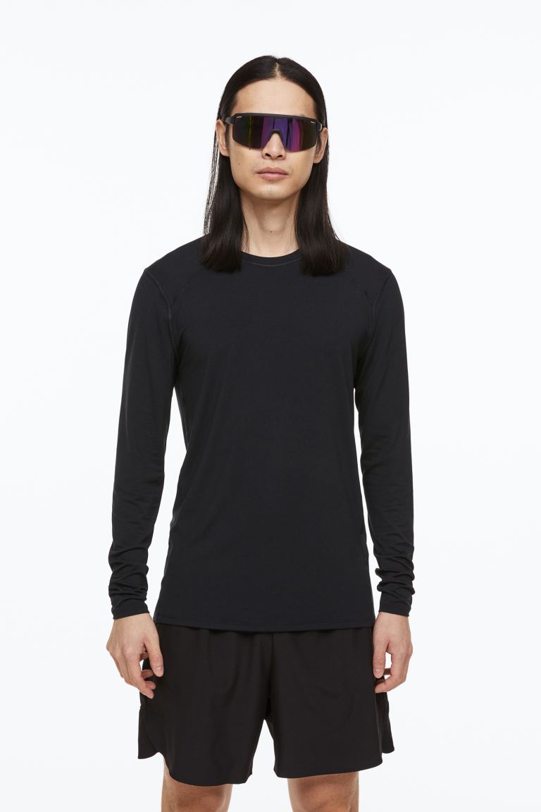 

Лонгслив мужской H&M 1093201001 черный 2XL (доставка из-за рубежа), 1093201001