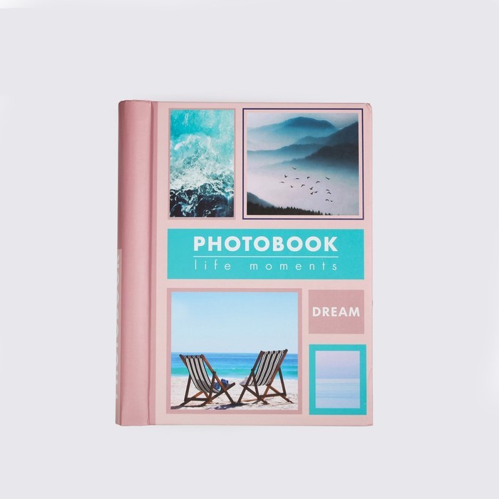 

Фотоальбом DREAM, 30 магнитных листов, Разноцветный