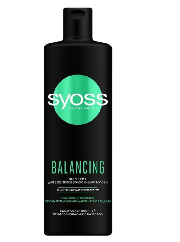 

Шампунь для волос Syoss BALANCING 450 мл