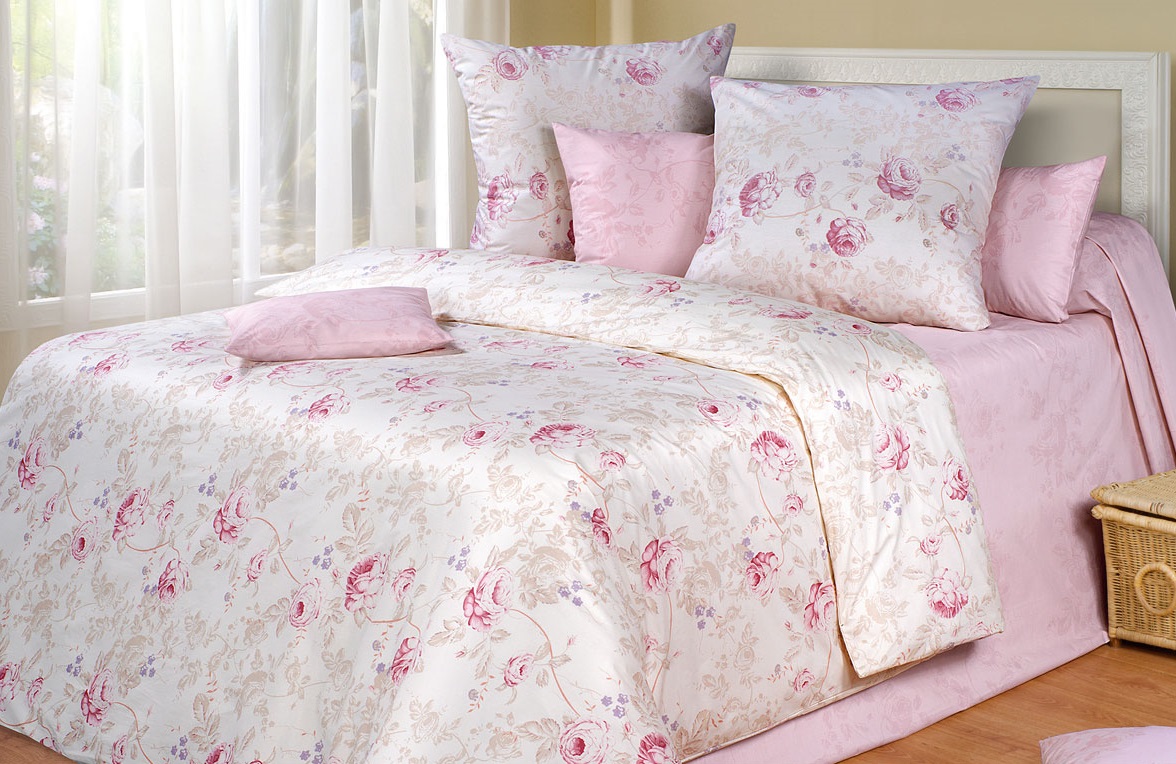 

Постельное белье Cotton Dreams Ameli Pink, 70x70 (семейное)