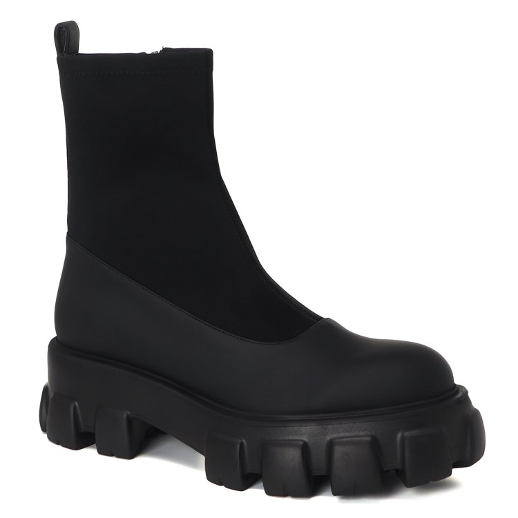 

Полусапоги женские Tendance PZ21807-11 черные 39 EU, Черный, PZ21807-11