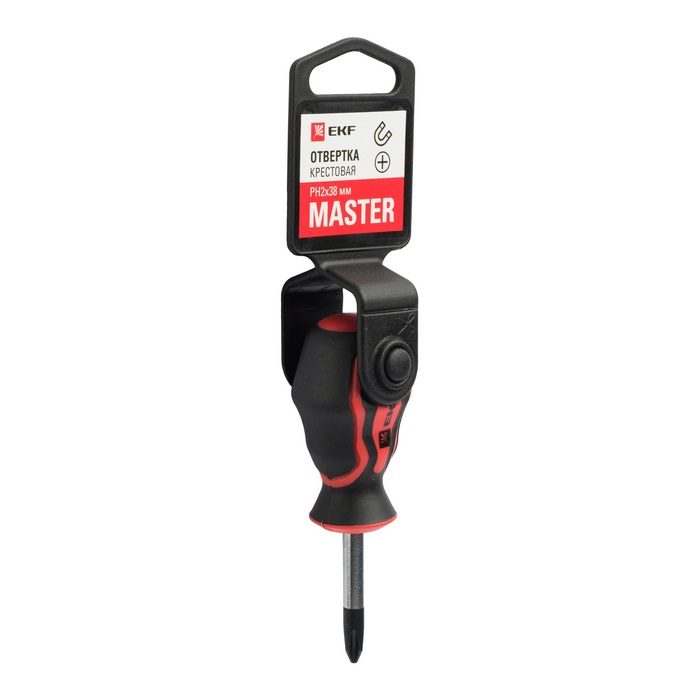 фото Отвертка master ph2x38 мм ekf basic