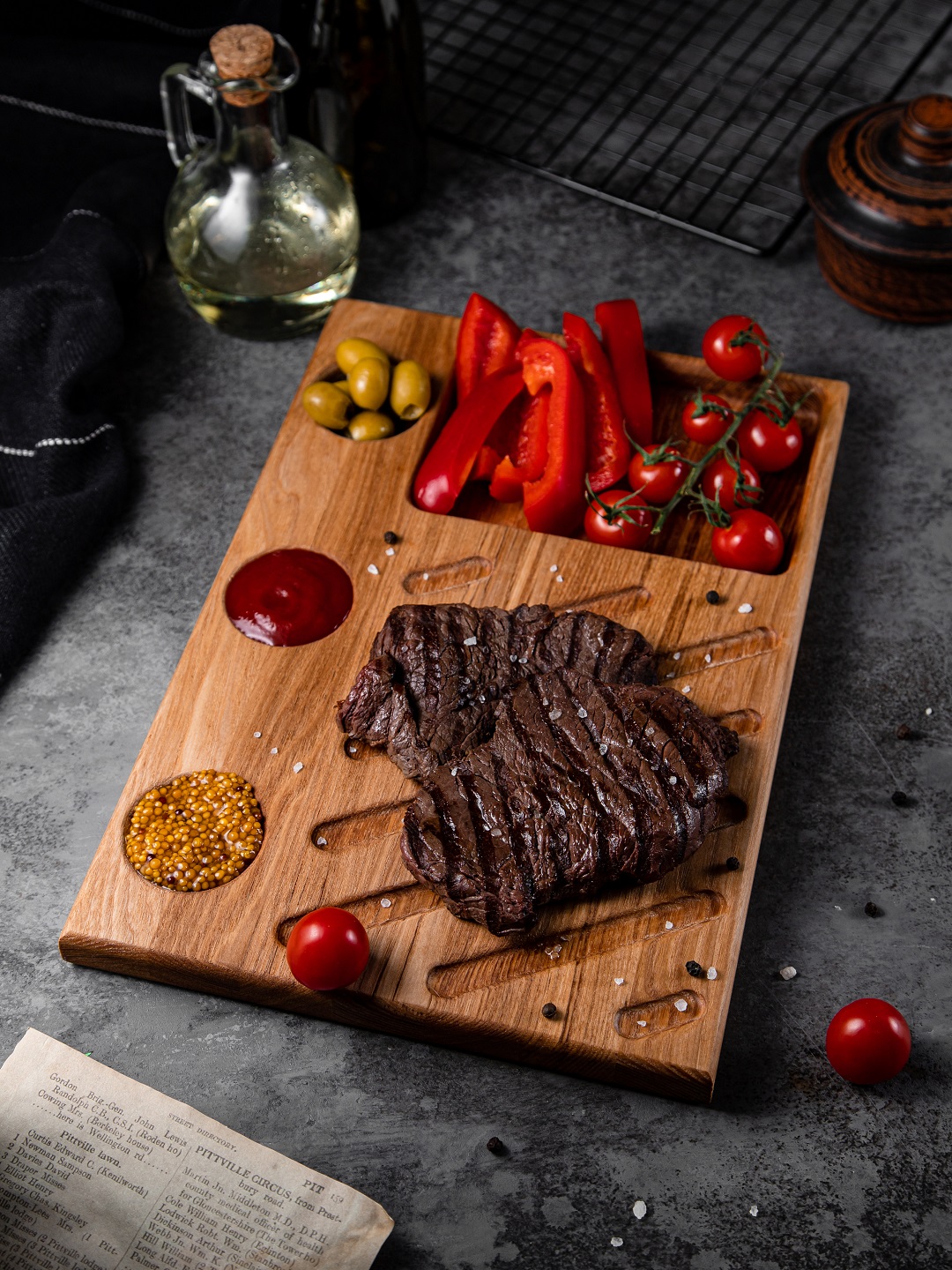 

Сервировочная доска Metall Woods для подачи мяса и закусок, Коричневый, доски