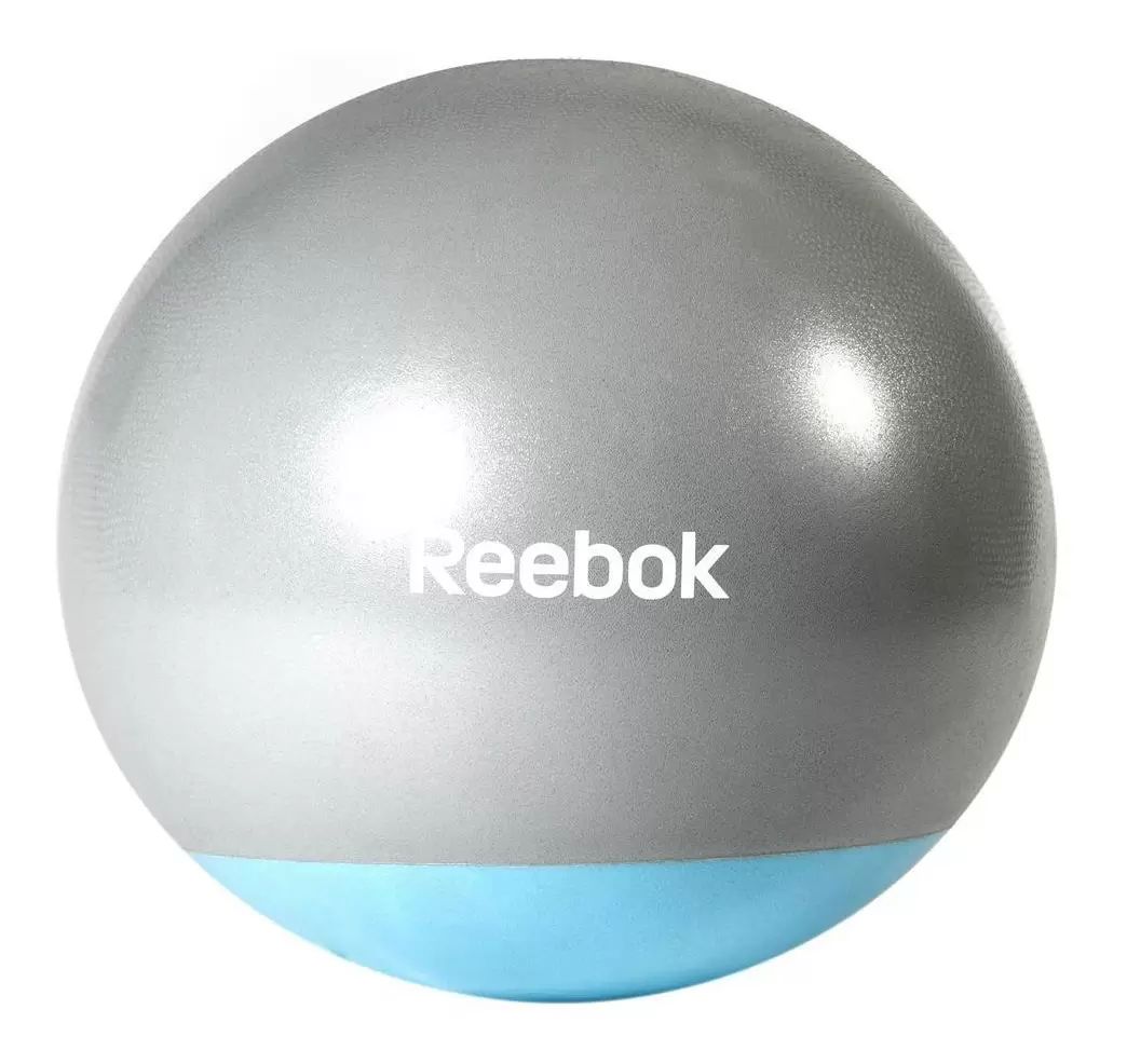 Гимнастический мяч Reebok Gymball RAB-40015BL серо-голубой 55 см