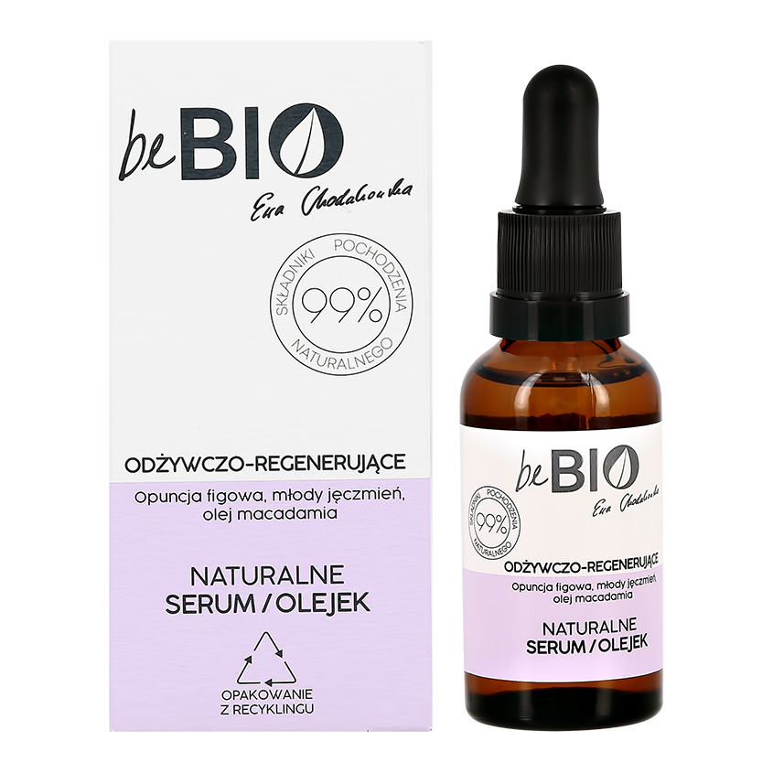 Сыворотка-масло для лица BEBIO питательно-регенерирующая 30 мл innature сыворотка концентрат для лица интенсивное увлажнение
