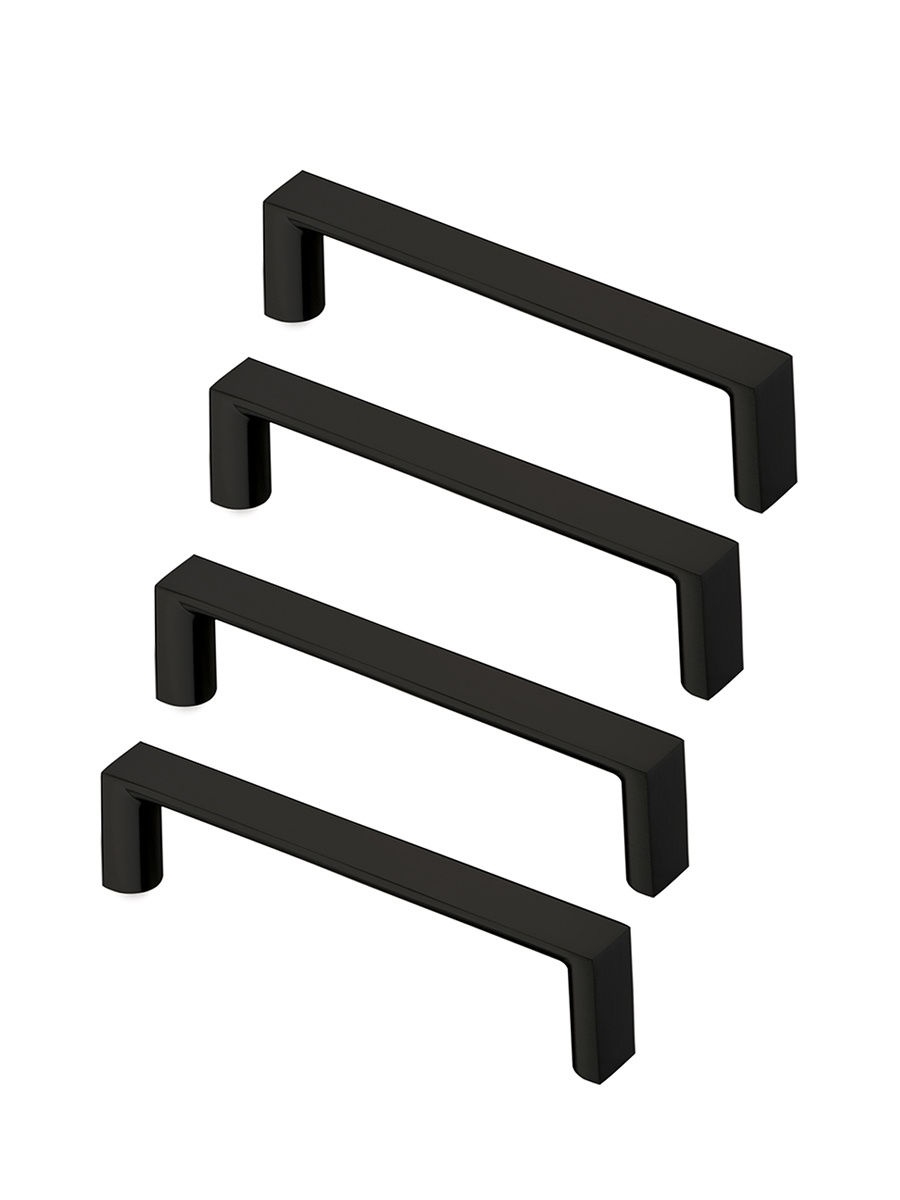 

Комплект из 4 шт Ручка-скоба Kerron 96 мм S-2440-96 BL, матовый черный, S-2440