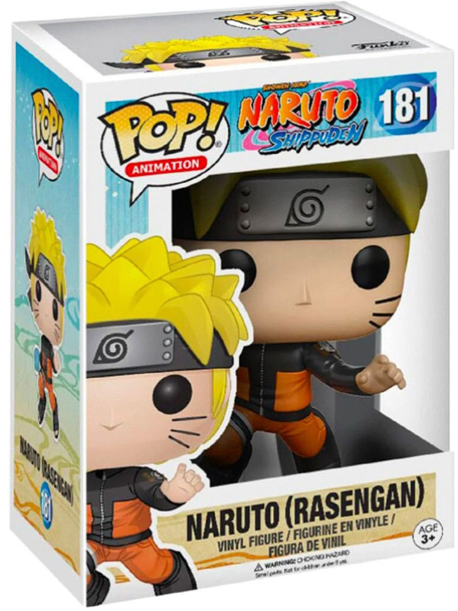 

Фигурка Funko Pop! Аниме Ниндзя Наруто Узумаки Расенган №181 Подставка 12 См