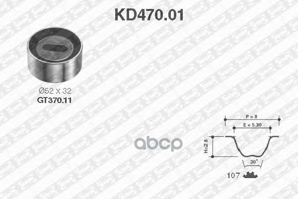

Комплект ремня ГРМ NTN-SNR kd47001, Комплект ремня ГРМ NTN-SNR kd47001 NTN-SNR kd47001