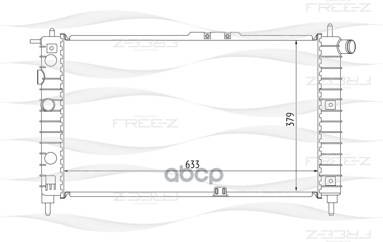 

Радиатор FREE-Z kk0136, Радиатор FREE-Z kk0136 FREE-Z kk0136