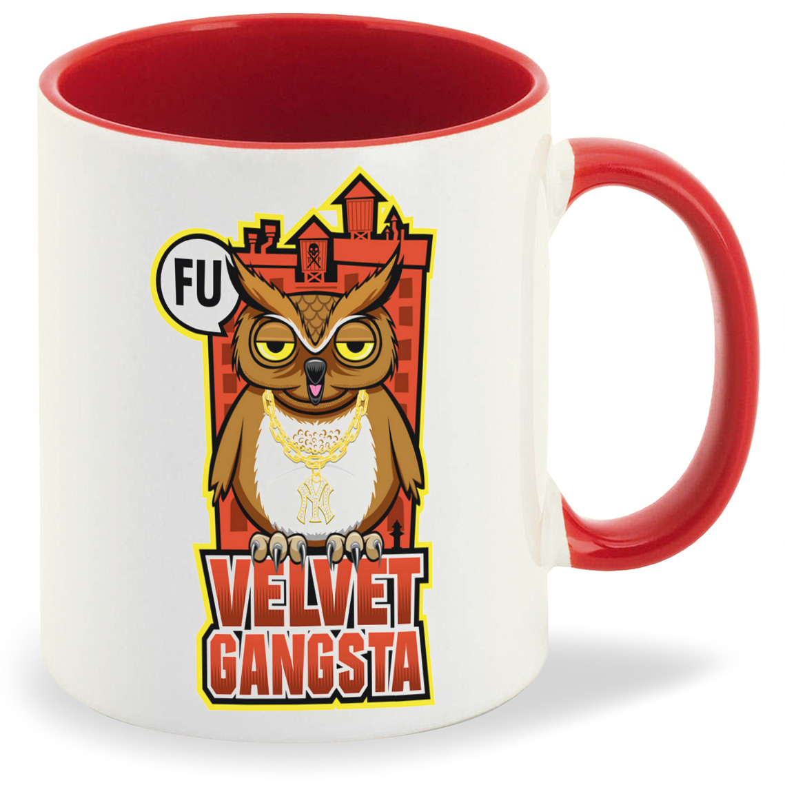

Кружка CoolPodarok Velvet Gangsta, Velvet Gangsta