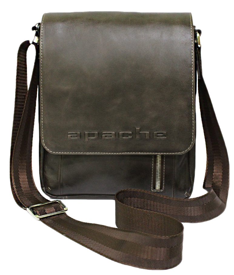 Сумка планшет мужская Apache СМ-4013-А, дымчато-коричневый