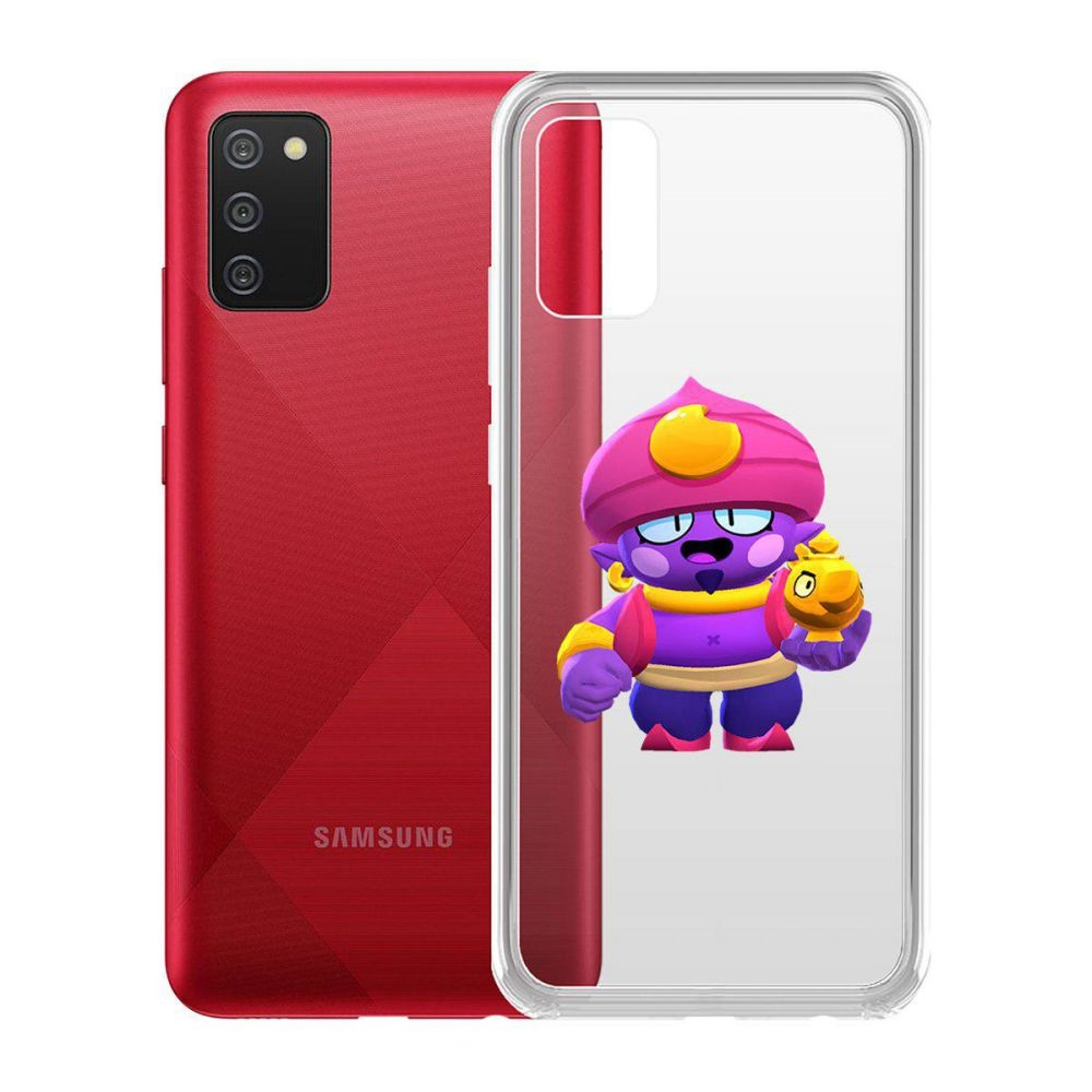 

Чехол-накладка Brawl Stars-Джин для Samsung Galaxy A02s (A025)