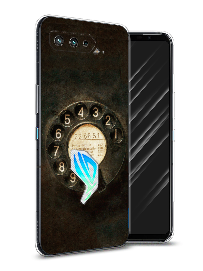 

Чехол Awog на Asus ROG Phone 5S "Старинный телефон", Коричневый;бежевый;черный, 44550-5