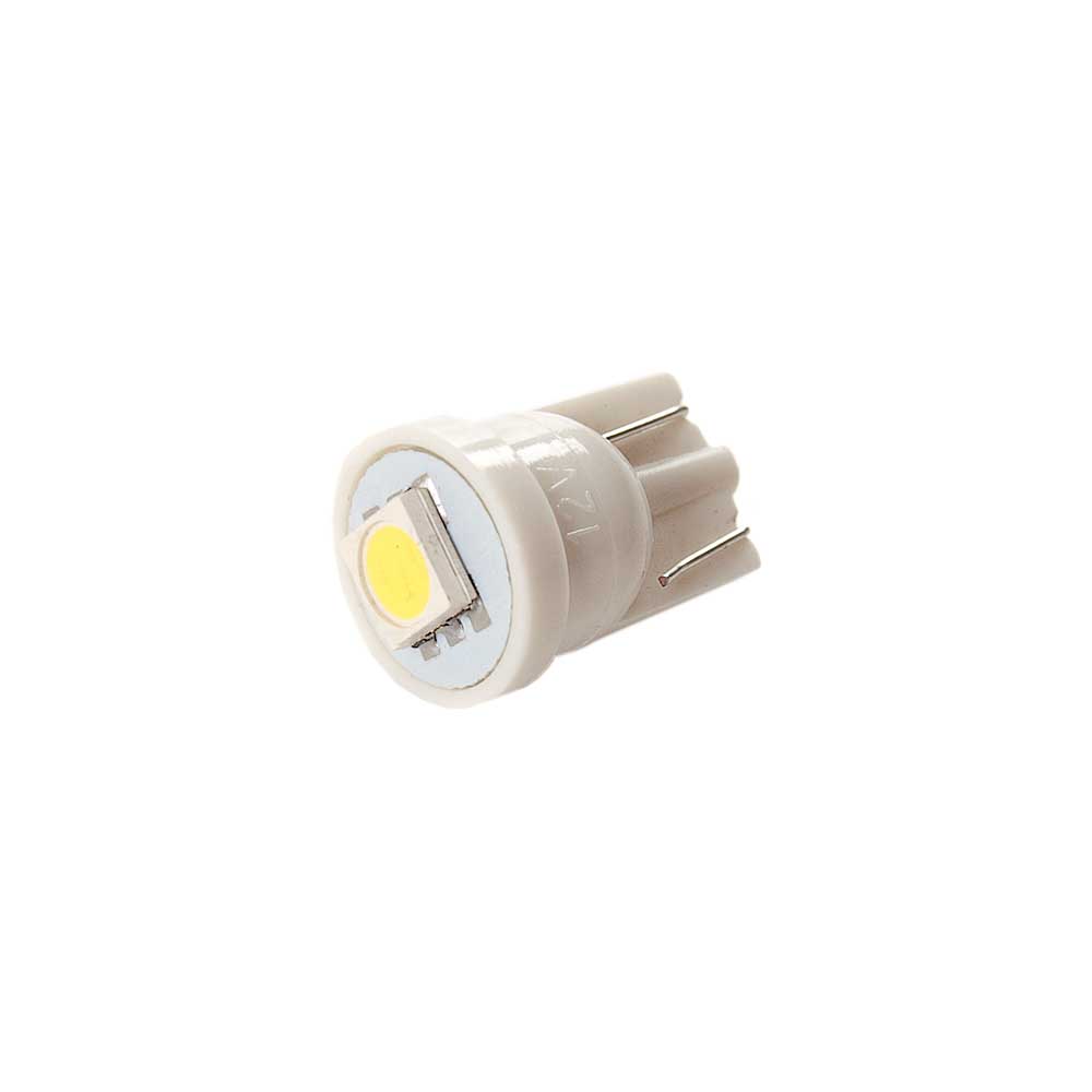 фото Лампа светодиодная маяк 12v w5w 12t10-w\1smd