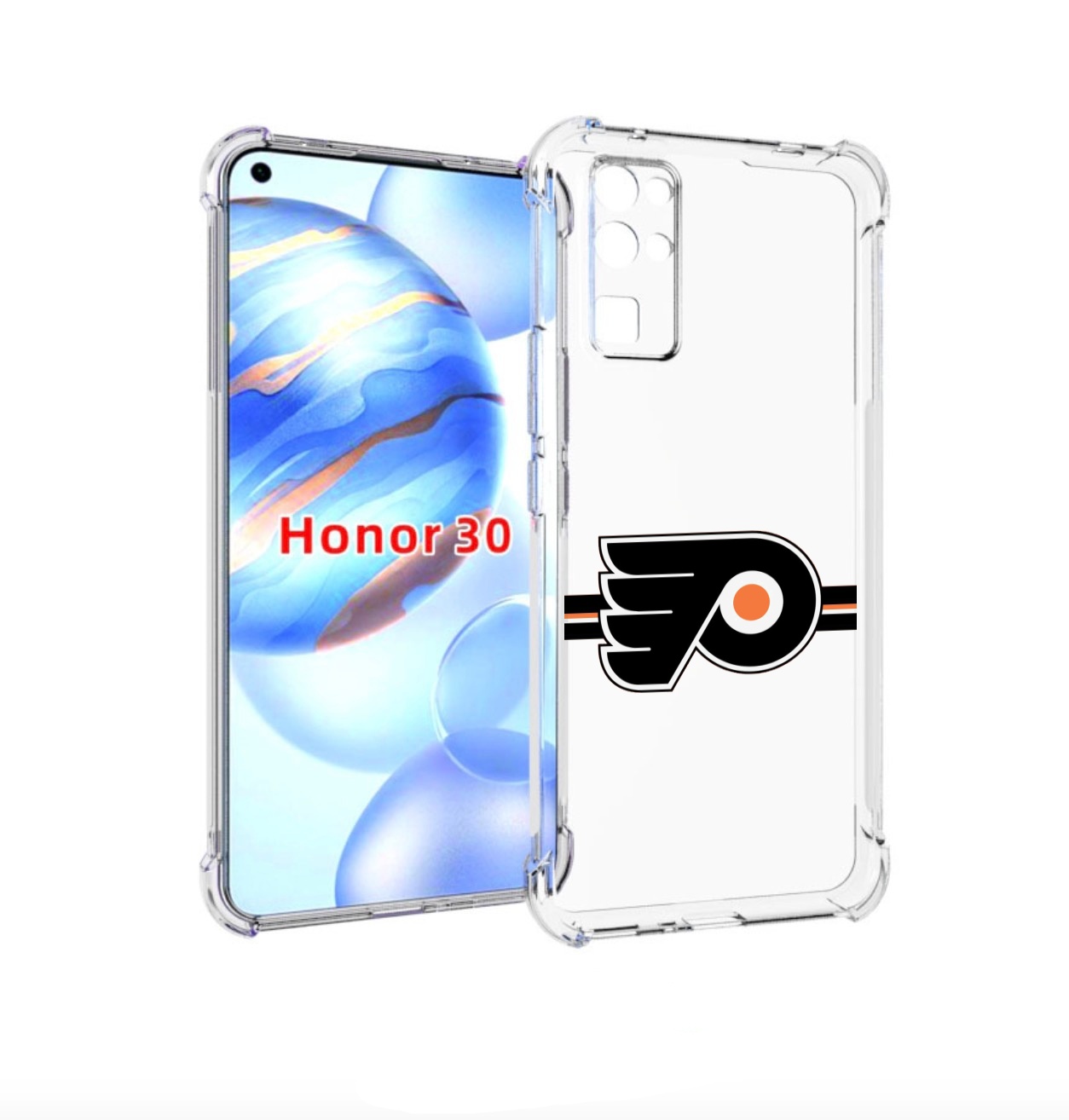 

Чехол бампер MyPads филадельфия флаерс мужской для Honor 30 (BMH, Прозрачный, Tocco