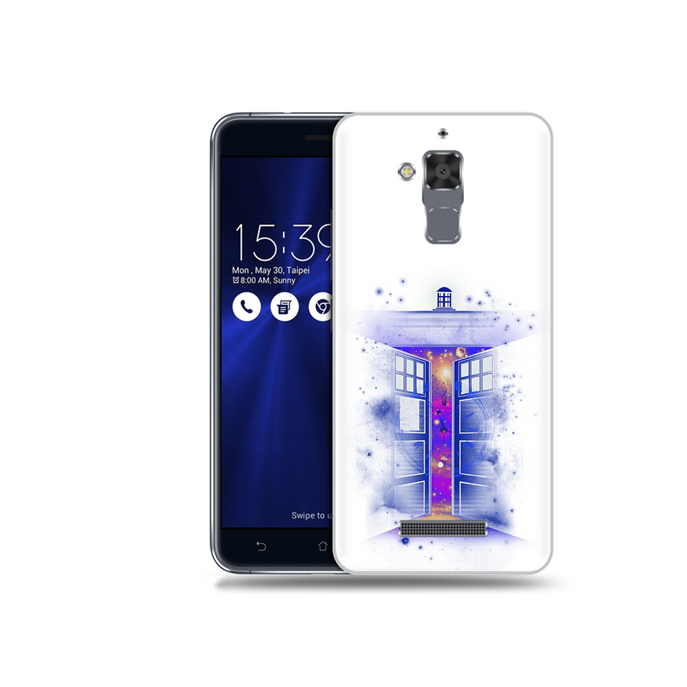 

Чехол MyPads Tocco для Asus ZenFone 3 Max (ZC520TL) фиолетовый уголок абстракция, Прозрачный, Tocco