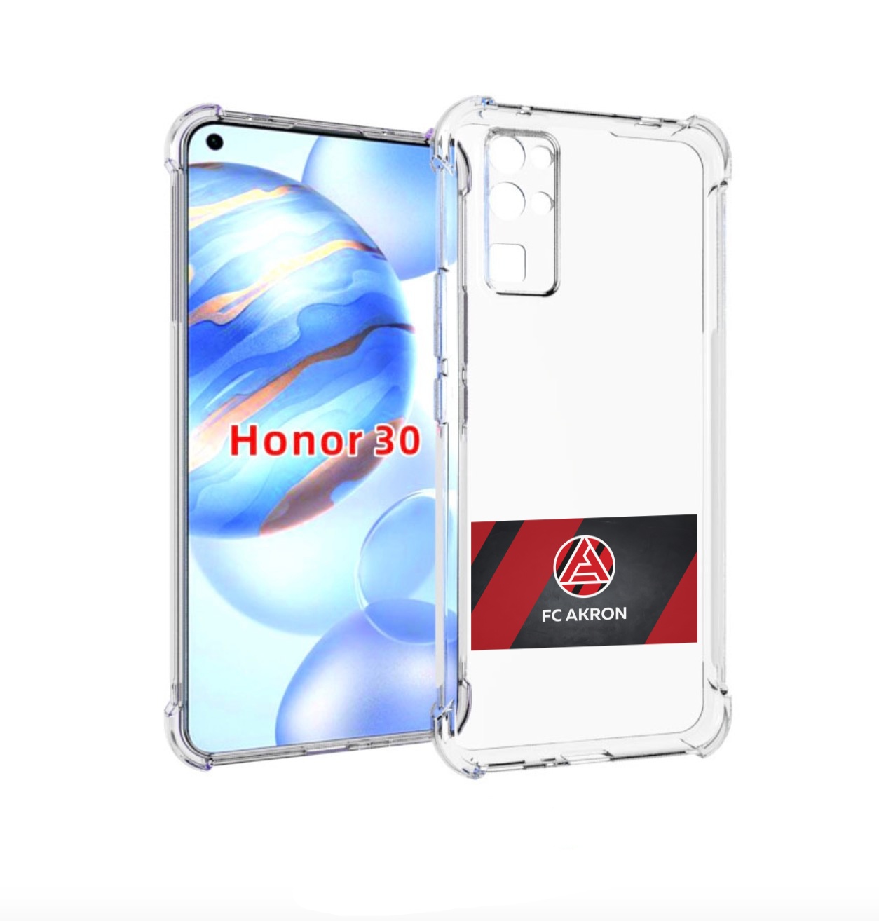 

Чехол бампер MyPads фк акрон тольятти мужской для Honor 30 (BMH-, Прозрачный, Tocco