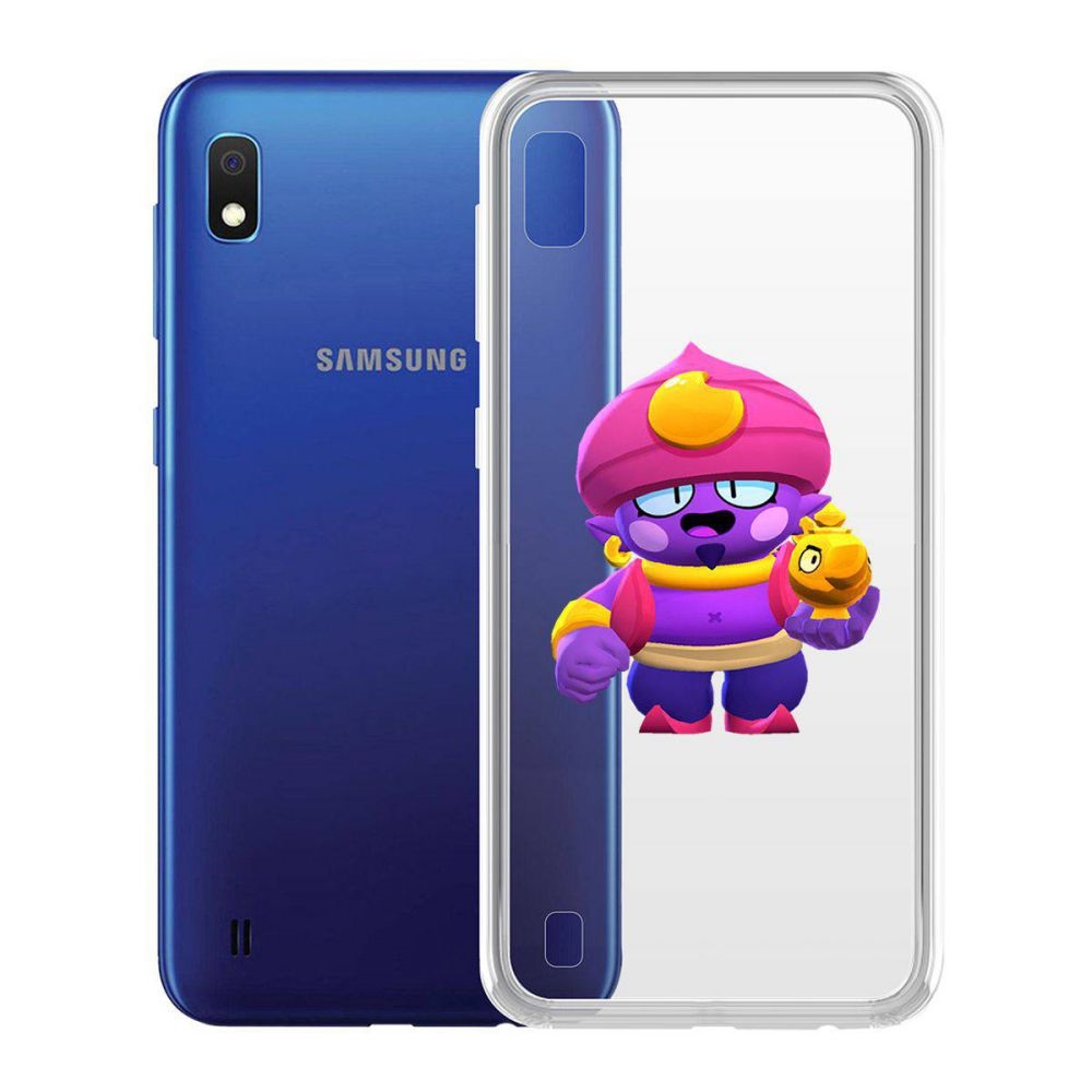 

Чехол-накладка Brawl Stars-Джин для Samsung Galaxy A10 (A105)
