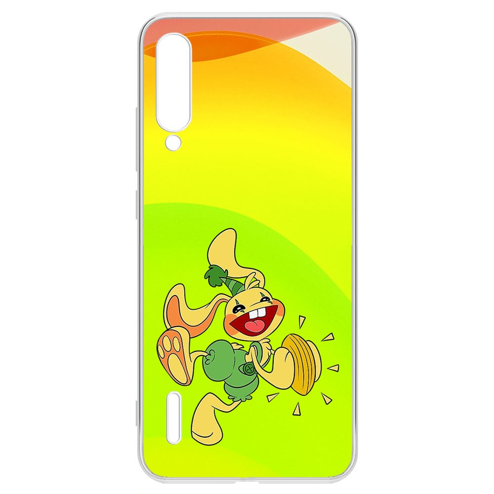 фото Чехол-накладка krutoff clear case хаги ваги - крольчонок бонзо для xiaomi mi 9 lite
