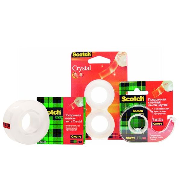 

3M Клейкая лента 3M Crystal Scotch