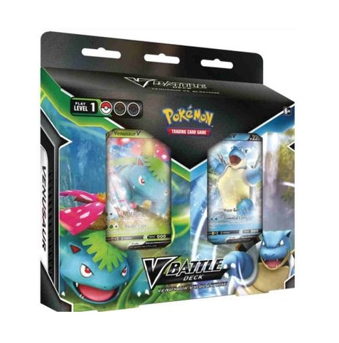

Карточная игра Pokemon: V Battle Deck Bundle - Venusaur V/Blastoise V