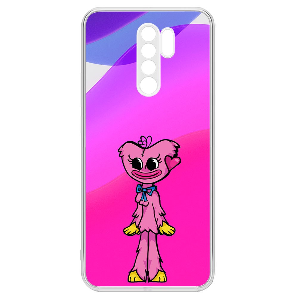 Чехол-накладка Krutoff Clear Case Хаги Ваги - Киси Миси для Xiaomi Redmi 9