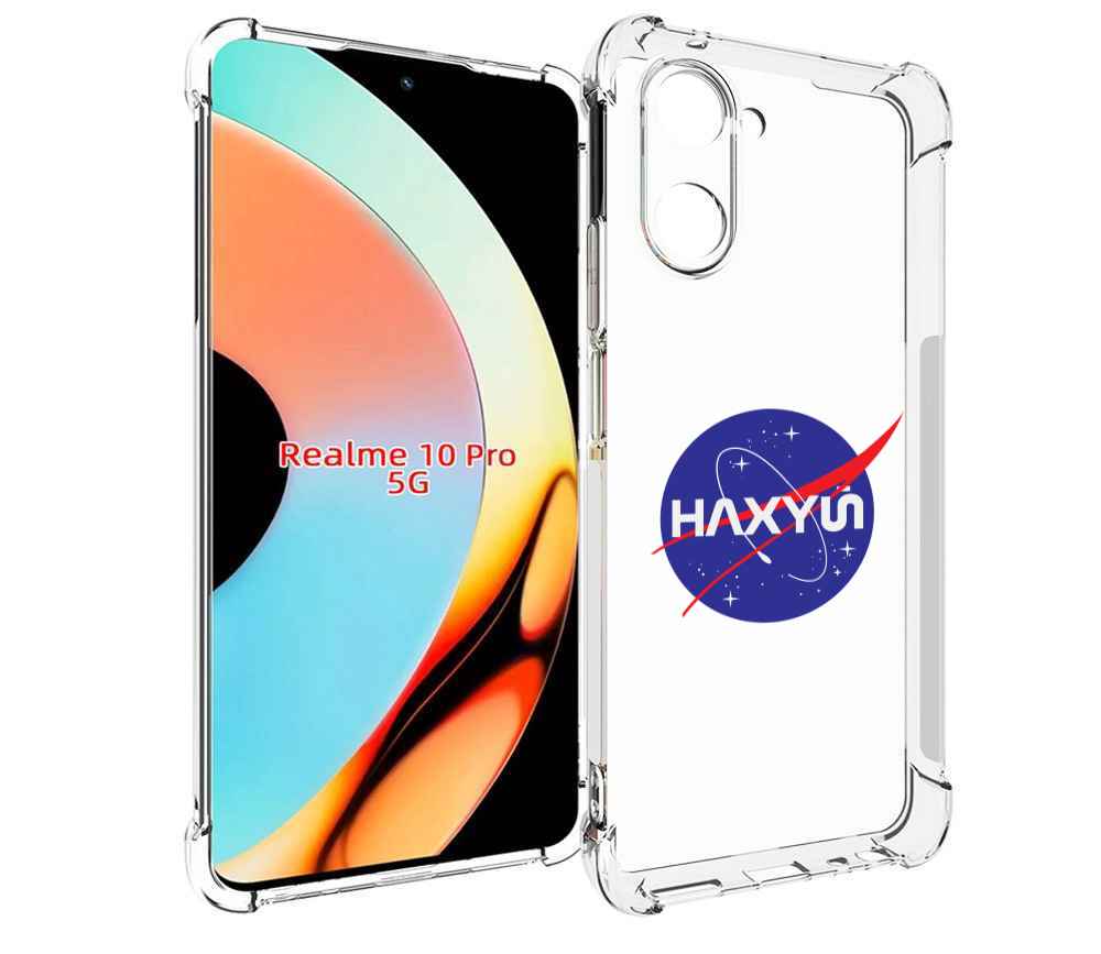 

Чехол бампер MyPads российское-нато для Realme 10 Pro противоуда..., Прозрачный, Tocco
