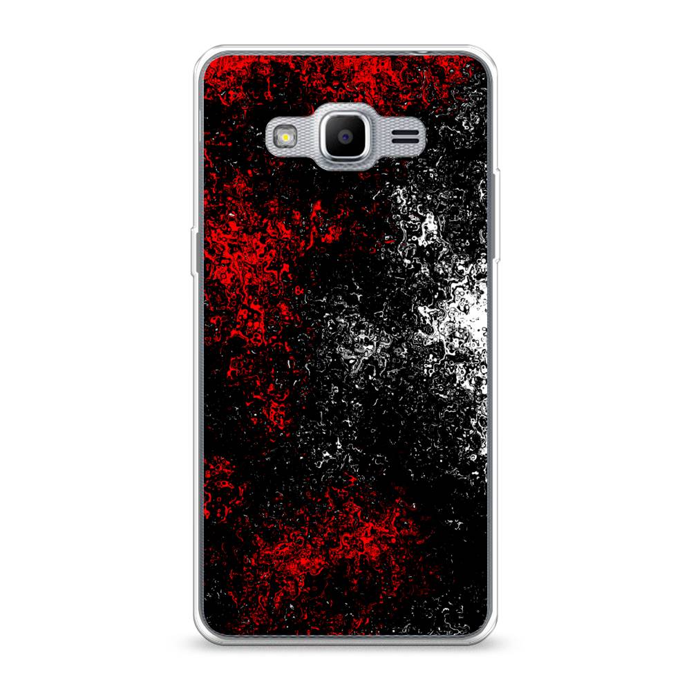 

Чехол на Samsung Galaxy Grand Prime "Монотипия", Красный;черный;белый, 22350-3
