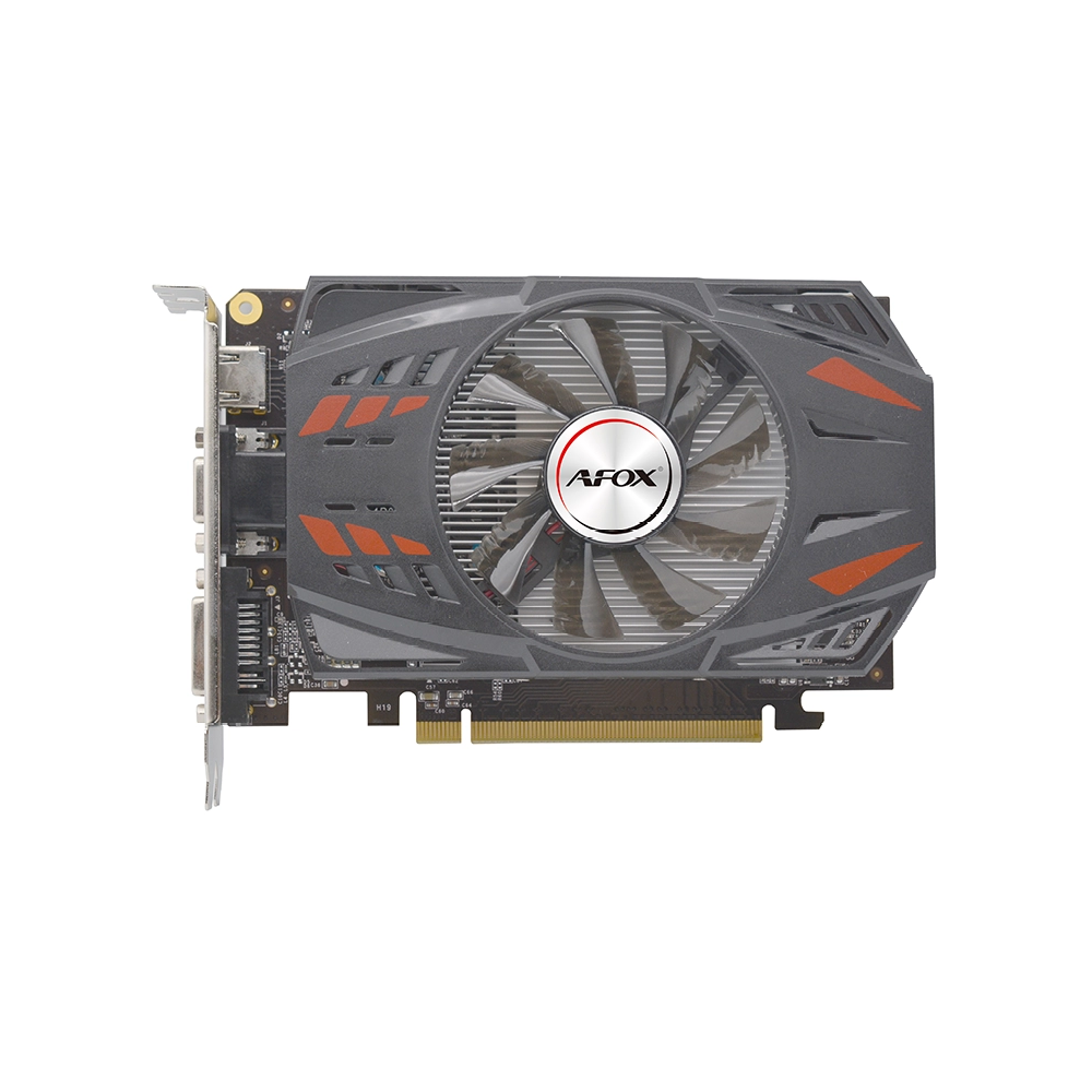 

Видеокарта Afox NVIDIA GeForce GT740 2Gb [AF740-2048D5H3-V2], Черный, GT740